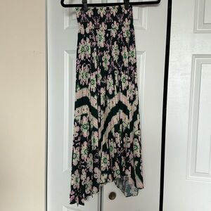 ALC pleated midi skirt